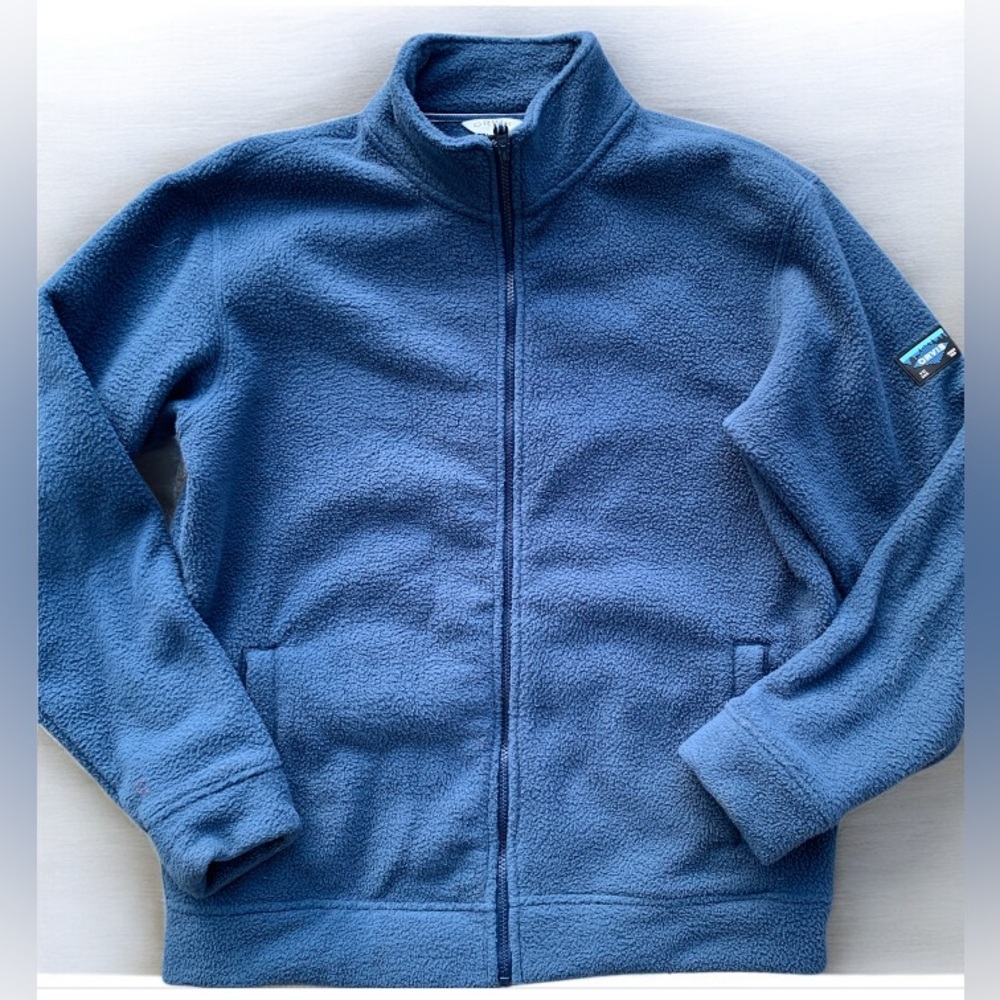 Orvis Blue Full-Zip Fleece Jacket Men’s Medium